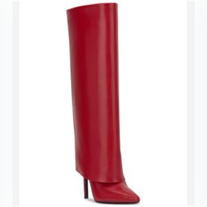 INC International Concepts Red Heeled Boots